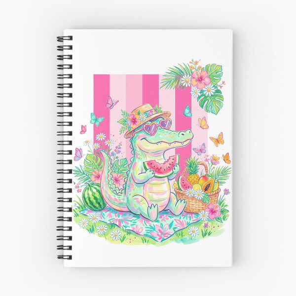 Item preview, Tropical Picnic Gator designed and sold by Tiffany Roy.