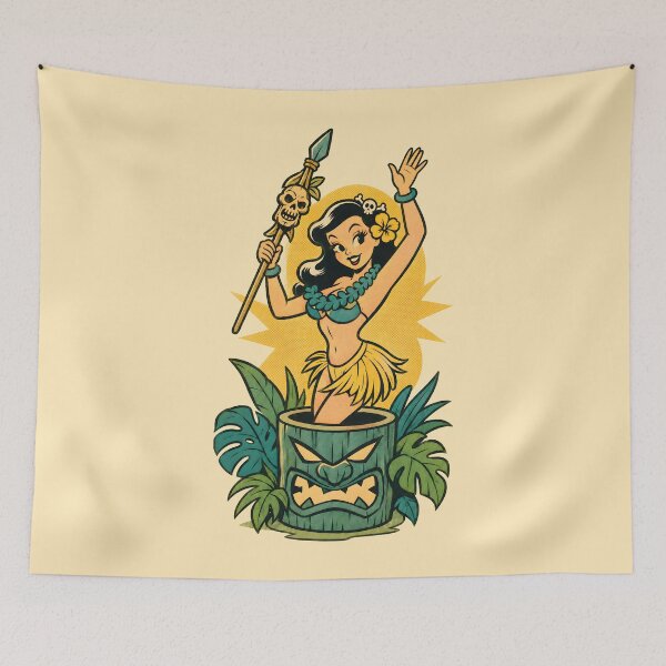 Item preview, Tiki Temptress Rising from the Jungle Idol designed and sold by Victor Shadehorn.