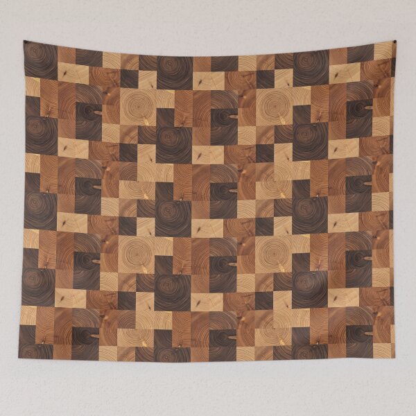 Item preview, End-grain wood block pattern designed and sold by LaJacke.