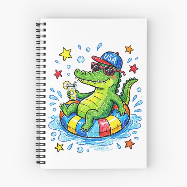 Item preview, Patriotic Pool Alligator designed and sold by Roy & Tiffany.