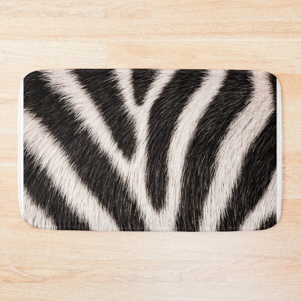 Item preview, Zebra Fur Swirl Pattern - Converging Black & White Stripe Design designed and sold by Nine Lives Studio.