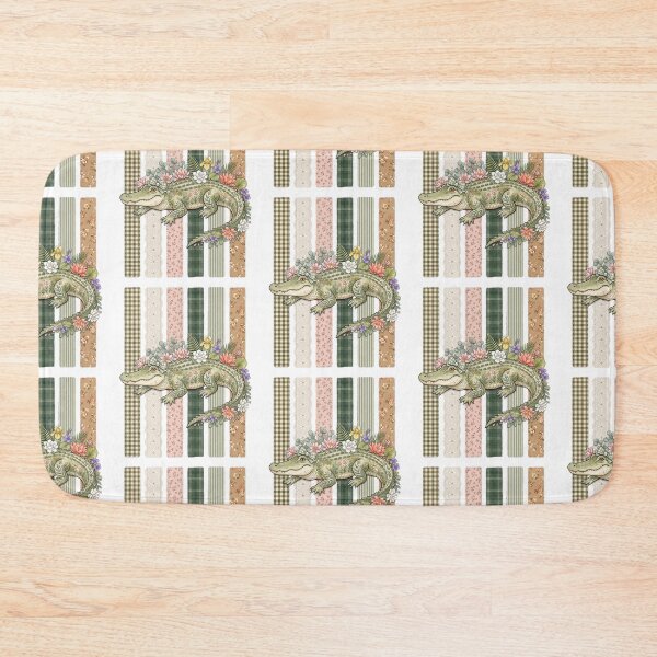 Item preview, Vintage Floral Alligator designed and sold by Tiffany Roy.