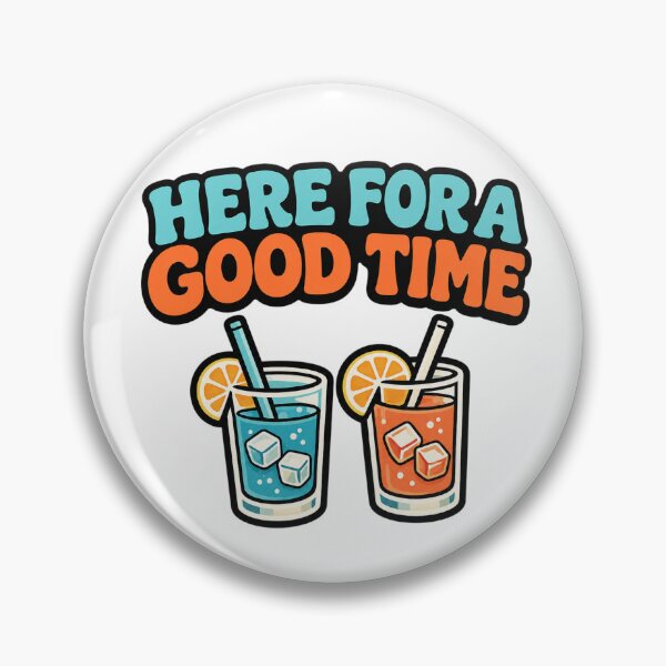 Item preview, Here for a Good Time Retro Cocktails designed and sold by EastEndTownie.