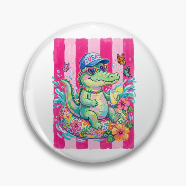 Item preview, Summer Float Alligator designed and sold by Roy & Tiffany.