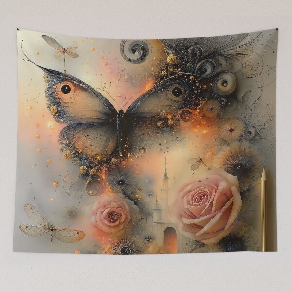 Item preview, Whispers of the Golden Monarch designed and sold by bloorose.