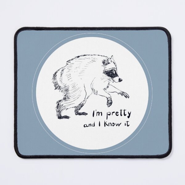 Item preview, Jimothy Raccoon - I'm Pretty designed and sold by Andreea Dumez.