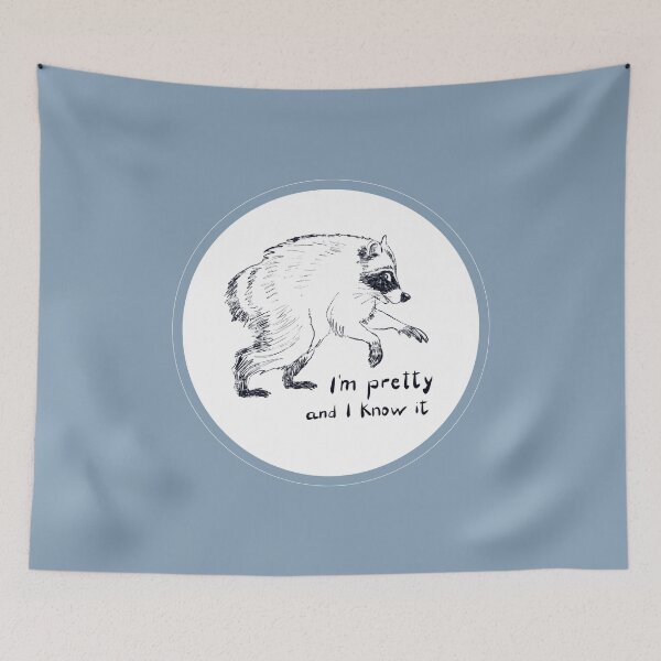 Item preview, Jimothy Raccoon - I'm Pretty designed and sold by Andreea Dumez.