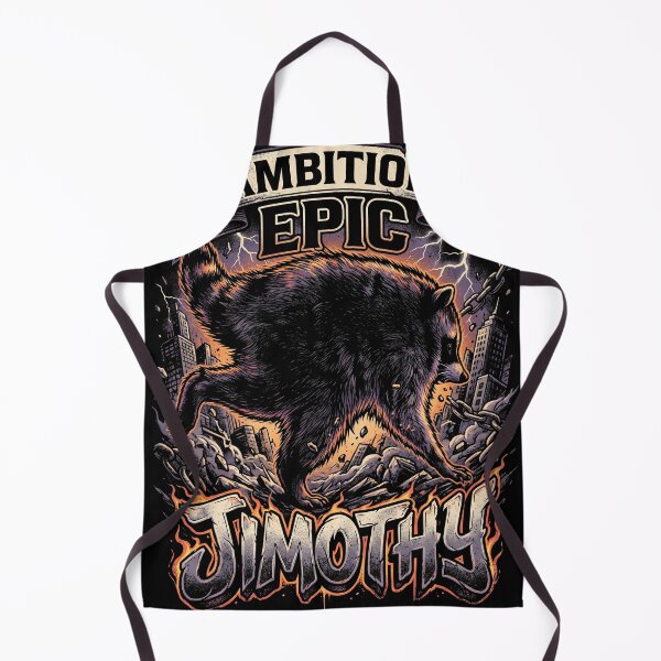 Aperçu de l'œuvre T-shirt graphique Jimothy le raton laveur « Ambition épique » (Panda des ordures) créée et vendue par Senpaiwaves.