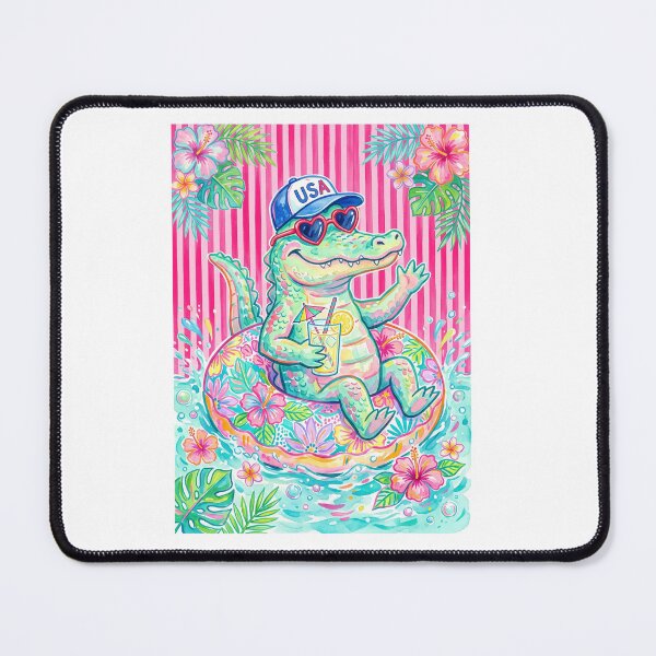 Item preview, Pool Party Alligator designed and sold by Roy & Tiffany.
