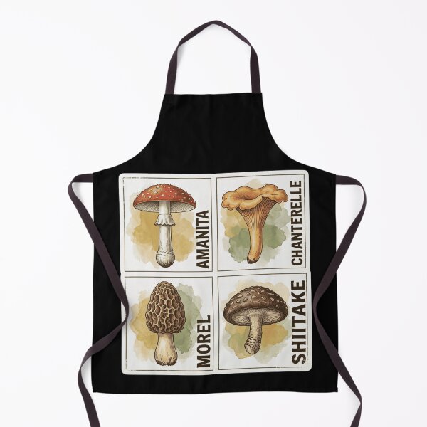 Item preview, Mushroom Species Vintage Scientific Chart Design designed and sold by WillCraftx.