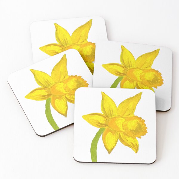 Item preview, Daffodil in Yellow designed and sold by Lisa Neuman Watercolors.