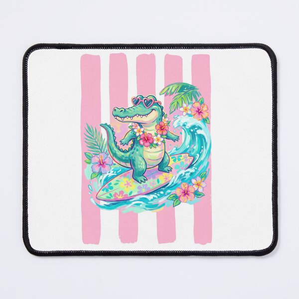 Item preview, Surfing Alligator designed and sold by Tiffany Roy.