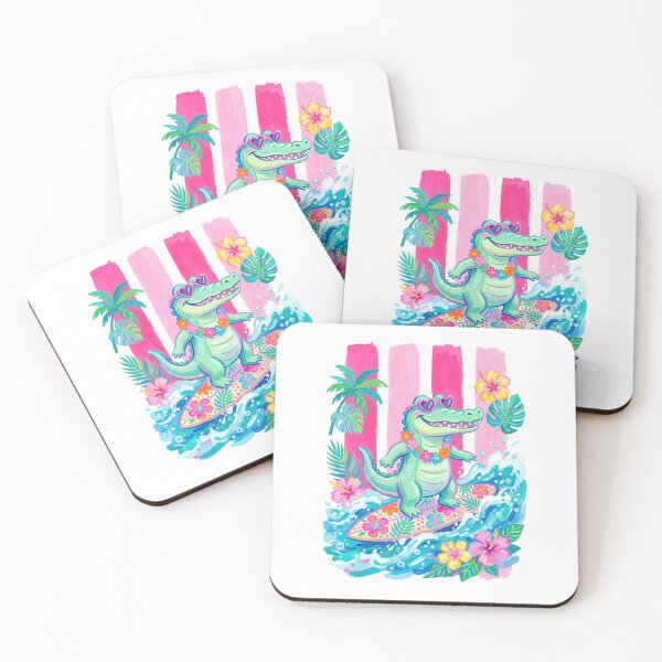 Item preview, Tropical Surf Gator designed and sold by Roy & Tiffany.