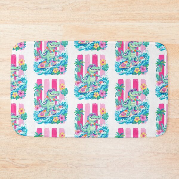 Item preview, Tropical Surf Gator designed and sold by Tiffany Roy.