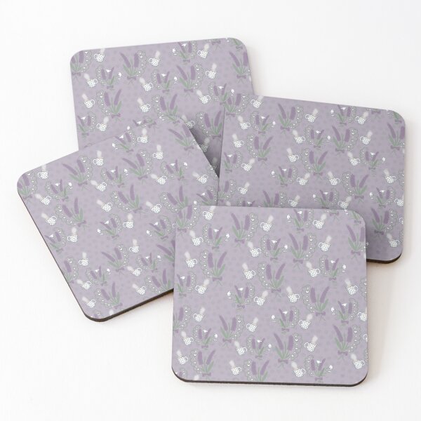 Item preview, Lavender Fields and Tea designed and sold by TwistedOakArt.