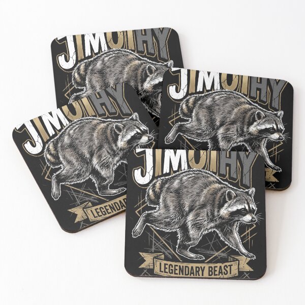 Item preview, Jimothy Legendary Beast Meme Raccoon Streetwear Shirt designed and sold by Senpaiwaves.