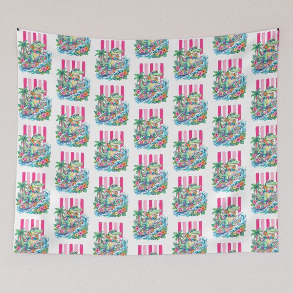 Item preview, Beach Surf Alligator designed and sold by Tiffany Roy.