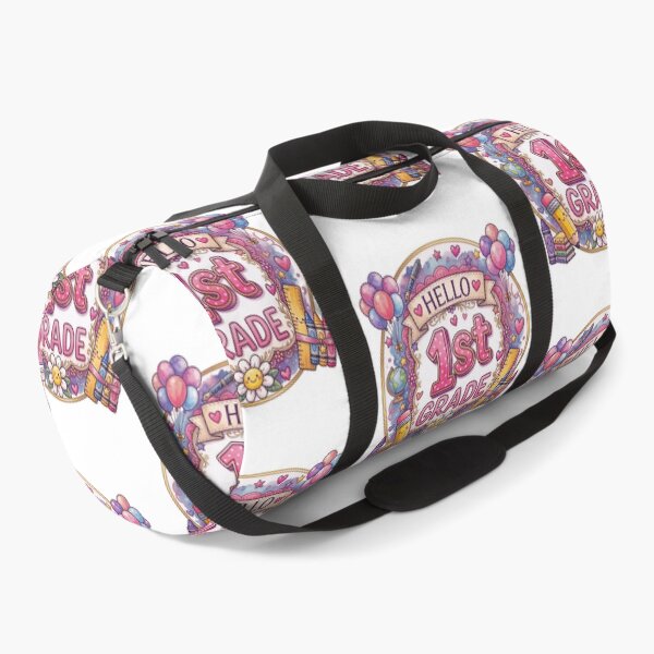 Item preview, First Grade Girls Back to School Cute First Day Student designed and sold by gear-posters.