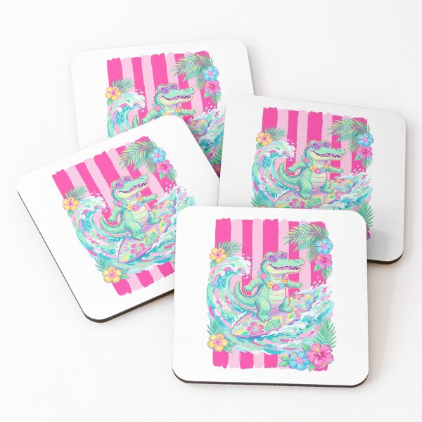 Item preview, Surf Vibes Alligator designed and sold by Roy & Tiffany.