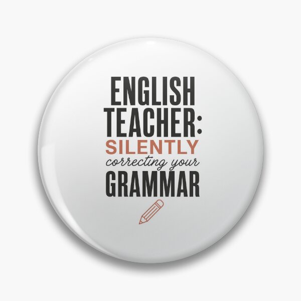 Item preview, English Teacher Silently Correcting Your Grammar Funny Teacher Gift designed and sold by journeyengine.