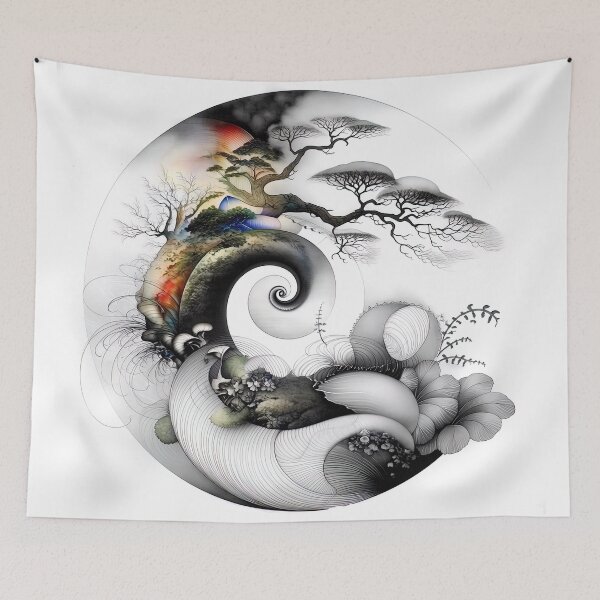 Item preview, Spiral of the Natural Elements designed and sold by bloorose.