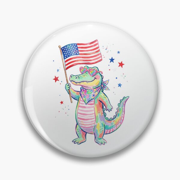 Item preview, Patriot Gator Flag designed and sold by Roy & Tiffany.