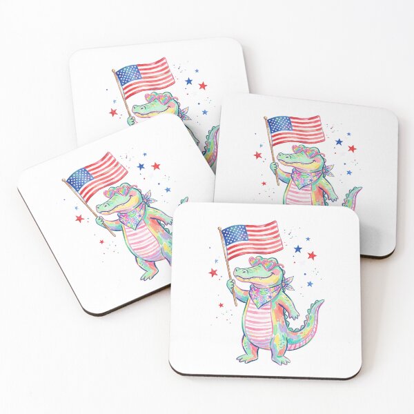 Item preview, Patriot Gator Flag designed and sold by Roy & Tiffany.