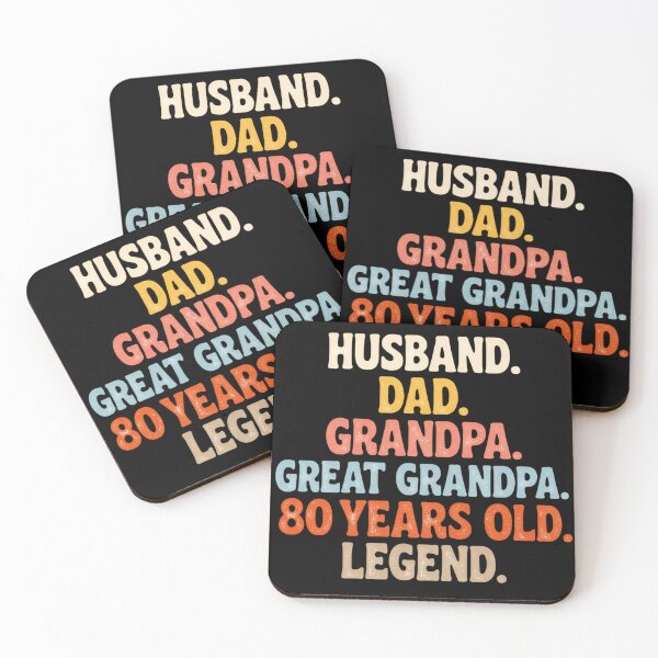 Item preview, Funny 80th Birthday - Husband Dad Grandpa Great Grandpa 80 Year Old Legend designed and sold by conggamenhatvip.