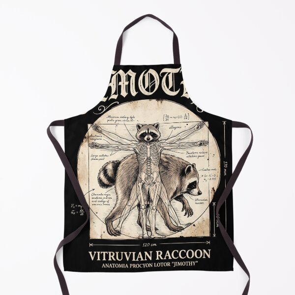Item preview, Jimothy the Raccoon Vitruvian Raccoon Trash Panda Graphic Tee designed and sold by Senpaiwaves.