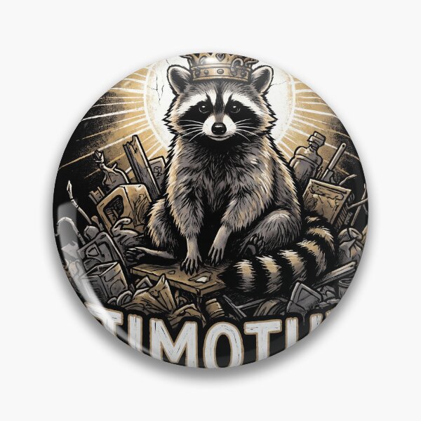 Item preview, Jimothy Almighty Trash God Meme Raccoon Streetwear Shirt designed and sold by Senpaiwaves.