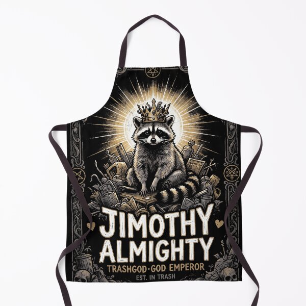 Item preview, Jimothy Almighty Trash God Meme Raccoon Streetwear Shirt designed and sold by Senpaiwaves.