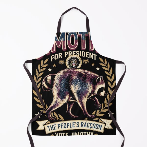 Aperçu de l'œuvre T-shirt graphique Jimothy For President Trash Panda créée et vendue par Senpaiwaves.