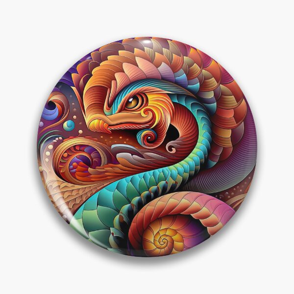Item preview, The Cosmic Serpent's Awakening designed and sold by bloorose.
