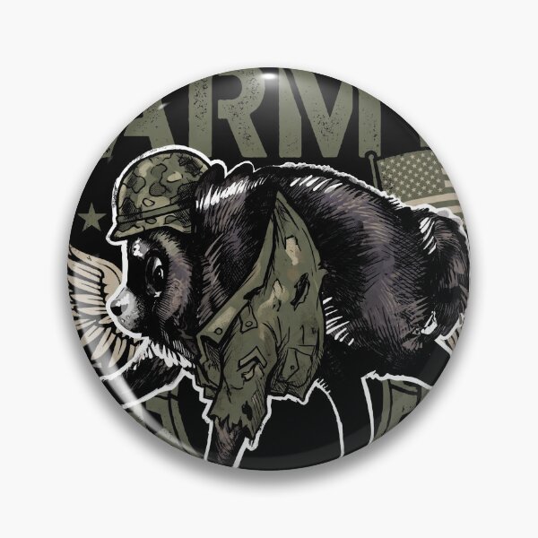Item preview, Jimothy Army Recruit Funny Raccoon Streetwear Tee designed and sold by Senpaiwaves.