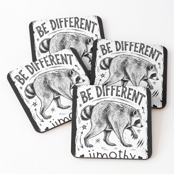 Item preview, Jimothy Be Different Original Meme Raccoon Streetwear Shirt designed and sold by Senpaiwaves.