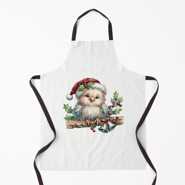 Item preview, Cute Christmas Bird Santa Hat designed and sold by Steele-Art.