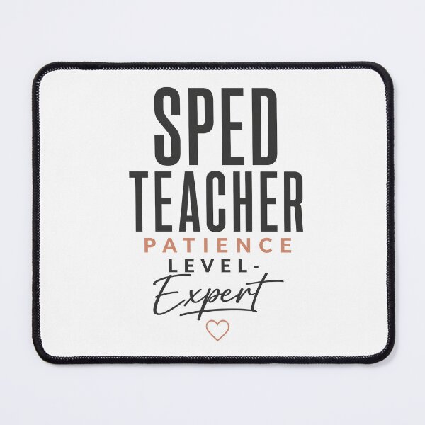 Item preview, SPED Teacher Patience Level Expert Funny Special Ed Teacher Gift designed and sold by journeyengine.