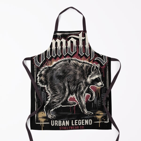 Item preview, Jimothy Urban Icon Funny Raccoon Streetwear Tee designed and sold by Senpaiwaves.