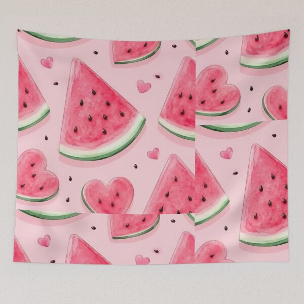 Item preview, Cute Watermelon Hearts designed and sold by MIAMwits.