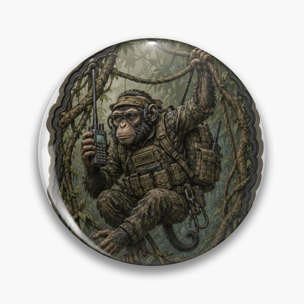 Item preview, Tactical Monkey Radio Operator  designed and sold by SafariCreations.