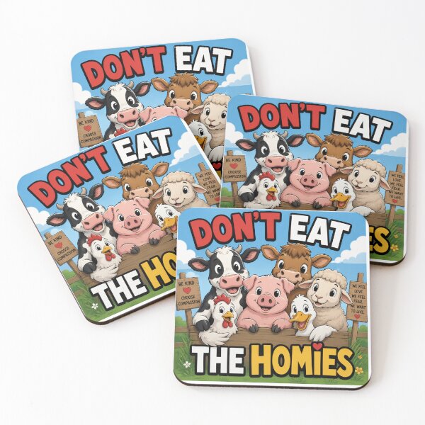 Item preview, Dont Eat The Homies Vegan  designed and sold by Sowndowntshirts.