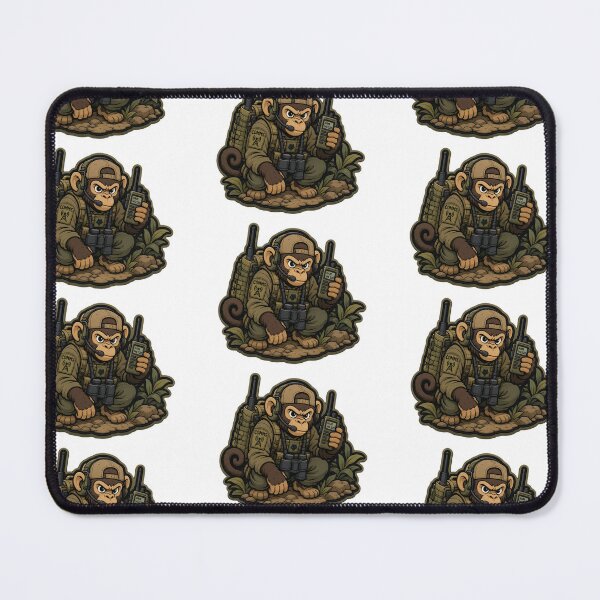 Item preview, Tropical Forest Monkey Radio Operator designed and sold by SafariCreations.