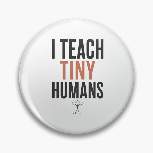 Item preview, I Teach Tiny Humans Funny Teacher Back To School Gift designed and sold by journeyengine.