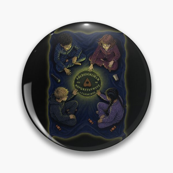 Item preview, Kids Spirit Board Sleepover Halloween Illustration designed and sold by GibasVisuals.