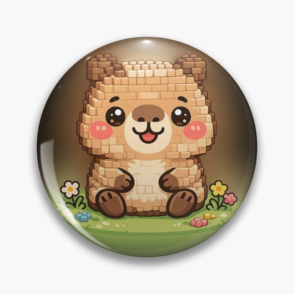 Item preview, Cute Color Block Capybara Mascot designed and sold by DailyTrendFinds.