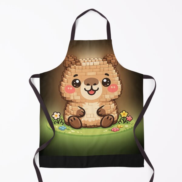 Item preview, Cute Color Block Capybara Mascot designed and sold by DailyTrendFinds.