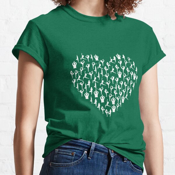 I Love Yoga Classic T-Shirt