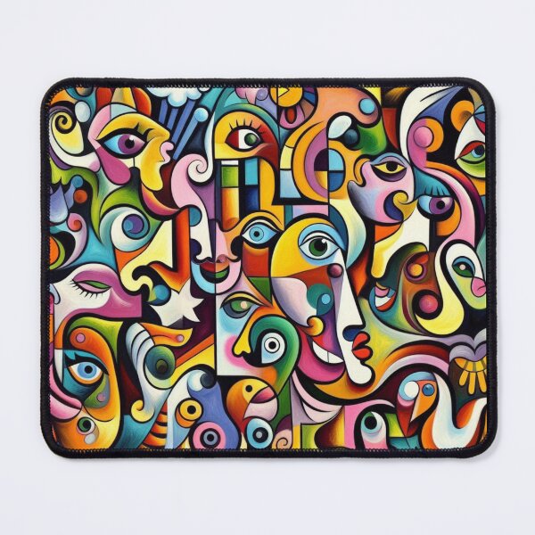 Item preview, Abstract modern art eyed pattern designed and sold by JALNERVION SHOP.