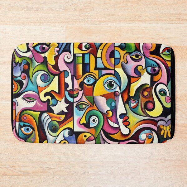 Item preview, Abstract modern art eyed pattern designed and sold by JALNERVION SHOP.