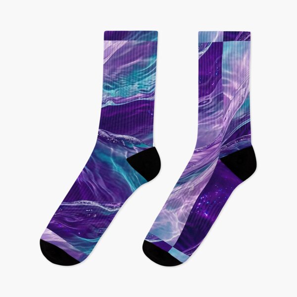 Item preview, Purple Ocean Waves designed and sold by MIAMwits.